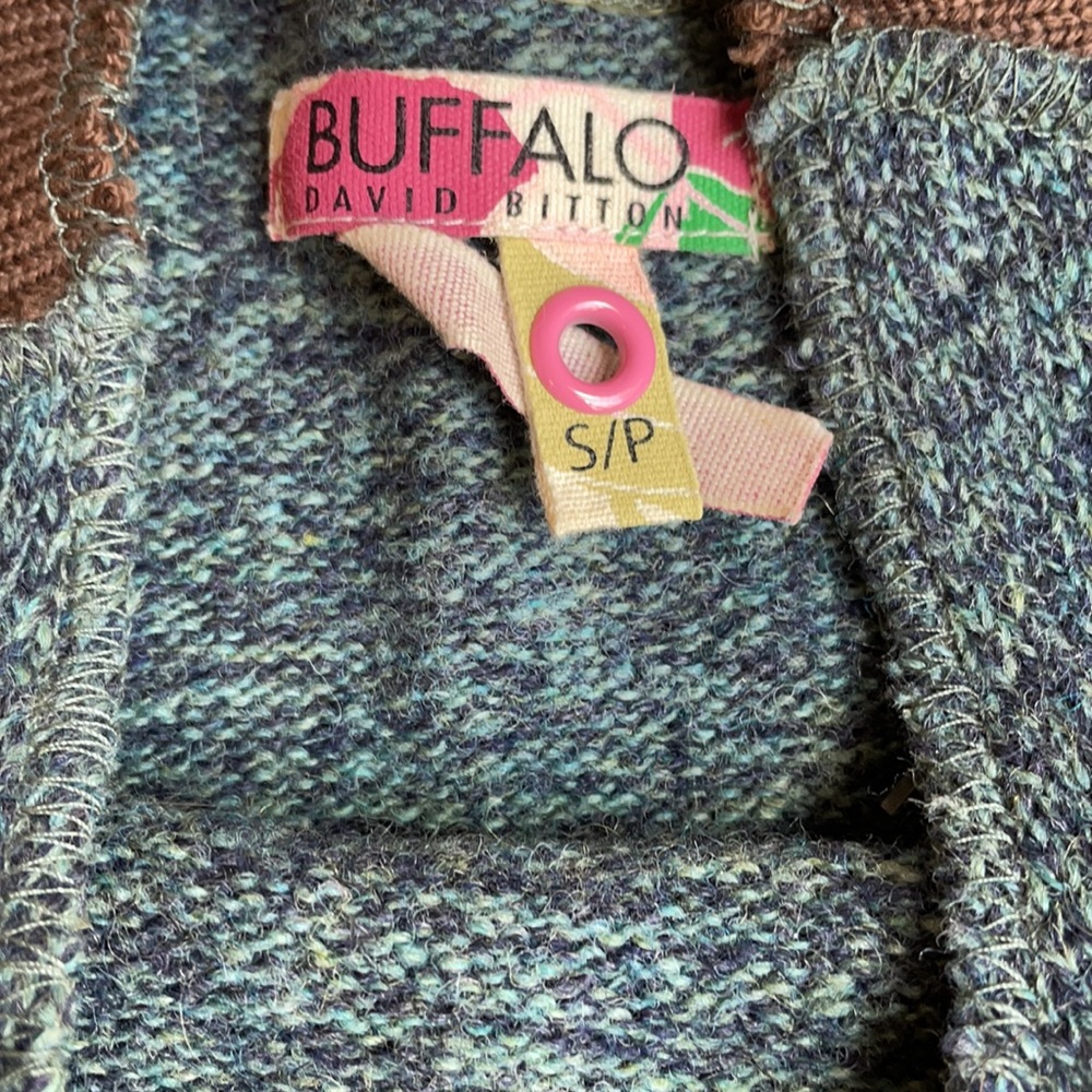 Buffalo patchwork Sweater - Picture 2 of 7